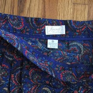 🦚🦚FOXCROFT Woman Bohemian Skirt Size 16- Trendy